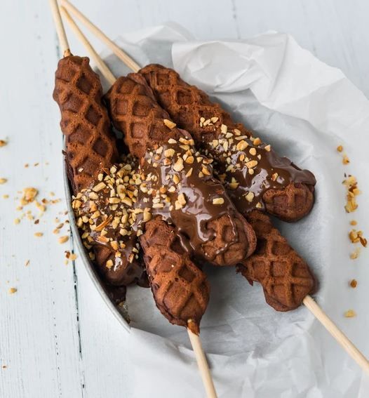Brownie Waffle Stick