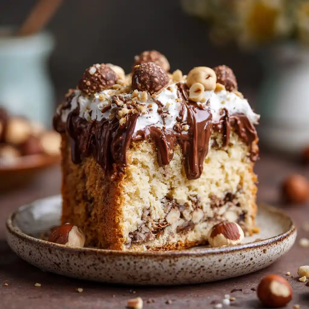 Ferrero Milk Cake