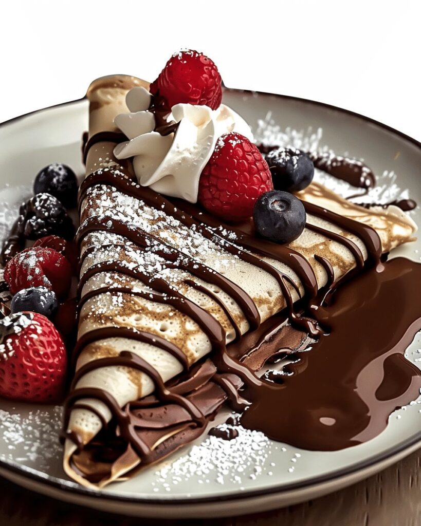 Nutella French Crepes
