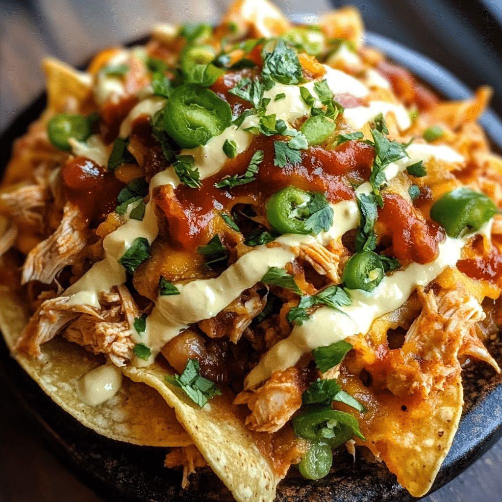 Nacho With Chicken & Cheese