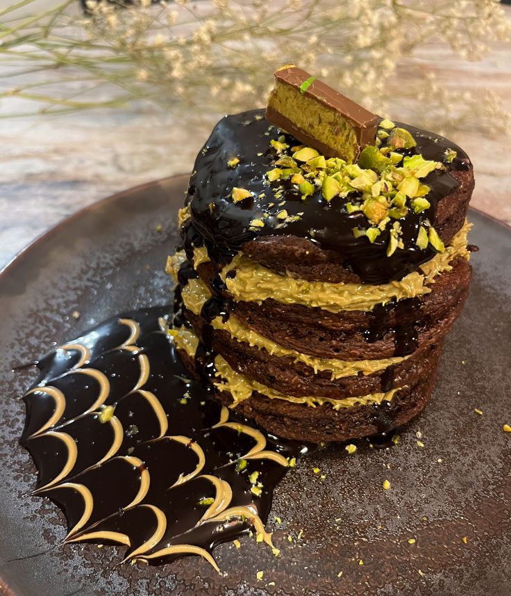 Dubai Kunafa Pancake